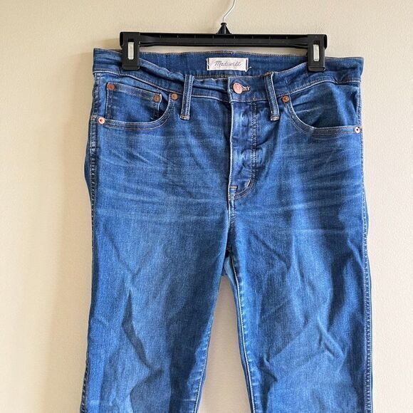 MADEWELL 9" HIGH RISE SKINNY DENIM JEANS PANTS WOMENS SIZE 29 - Picture 2 of 8
